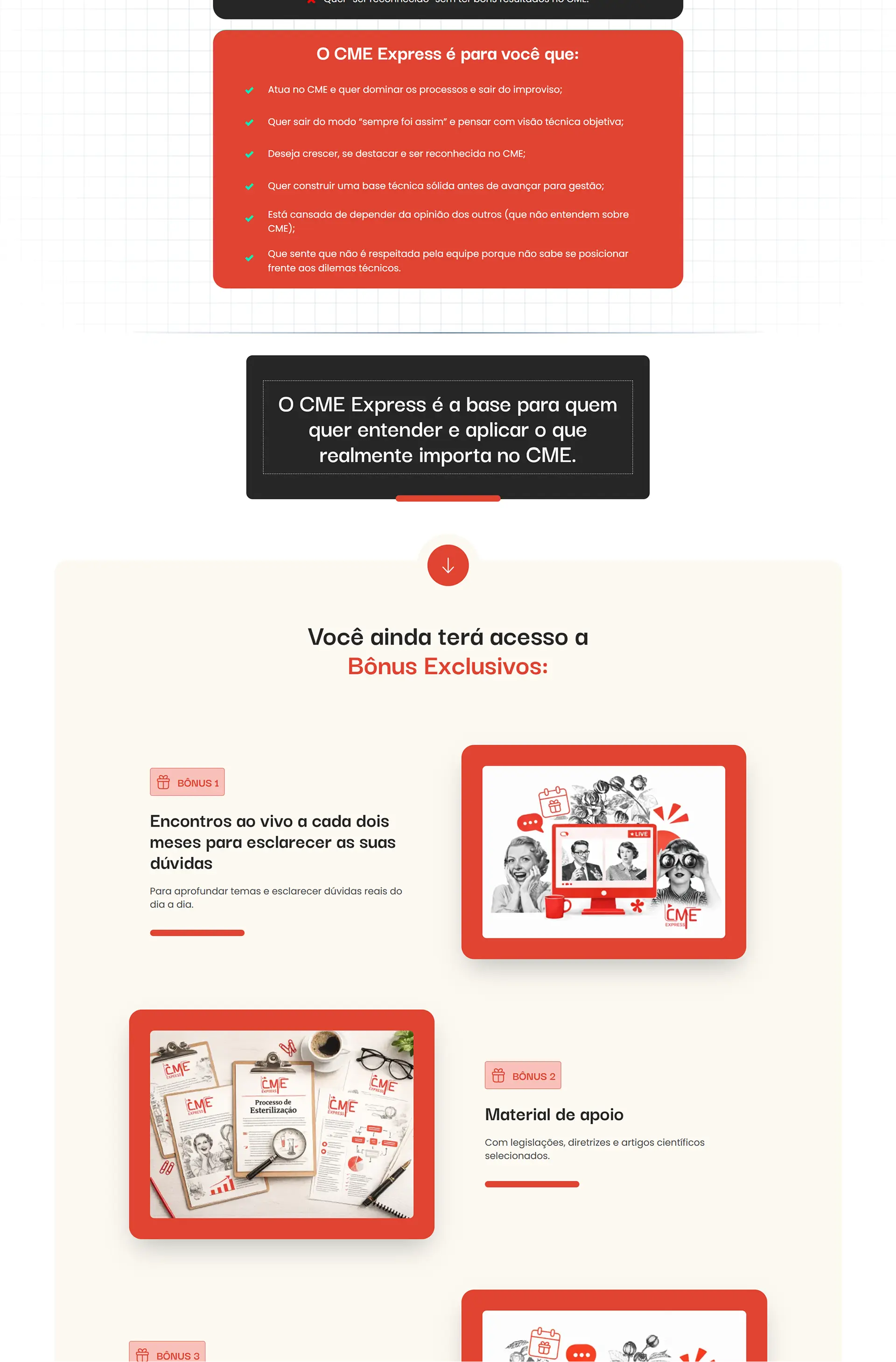 Visão geral do projeto CME Express — parte 3 de 5